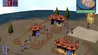 Populous The Beginning PS1  Gameplay [upl. by Noterb]