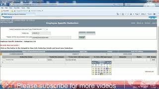 HRMS How to Add Income Tax Deduction in HRMS by Pawar [upl. by Onairelav]