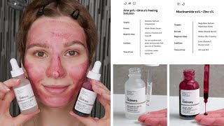 How to use The Ordinary Peeling Solution With Niacinamide  Full Demonstration [upl. by Nelleyram550]