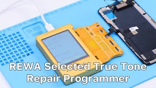 How to Fix iPhone True Tone Missing  REWA Selected Repair Programmer [upl. by Alliuqaj]