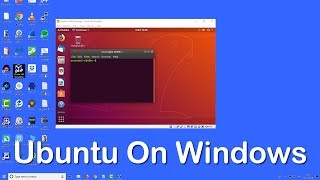 How to Install Linux Ubuntu 1804 LTS on Windows 10 [upl. by Tryck]