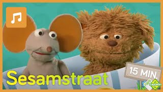 15 MINUTEN SESAMSTRAAT KLASSIEKE KINDERLIEDJES  Sesamstraat  NPO Zappelin [upl. by Esor720]