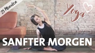 Yoga Anfänger  Sanfte Morgen Routine  Ruhig Achtsam amp Meditativ [upl. by Jaylene]