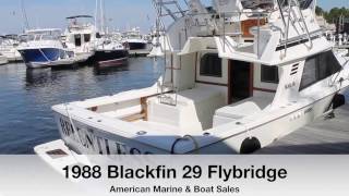 1988 Blackfin 29 Flybridge [upl. by Ariamat781]