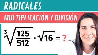 MULTIPLICACIÓN y DIVISIÓN con RADICALES ✅ [upl. by Tillford355]