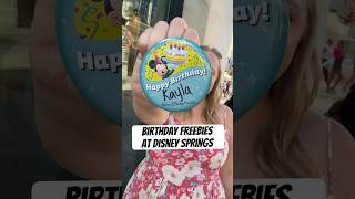 Birthday Freebies at Disney Springs [upl. by Htevi]