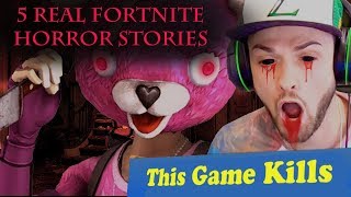 5 REAL FORTNITE HORROR STORIES [upl. by Mariquilla93]