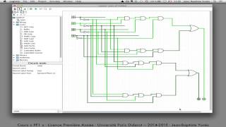 Circuits combinatoires  Logisim [upl. by Norda]