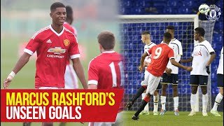 Marcus Rashfords Unseen Goals  The Academy  Manchester United [upl. by Ennoryt]