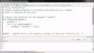 Defining a Factorial Function [upl. by Alwin]