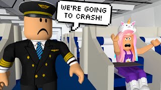 Terror In The Sky Airplane 3 Roblox Story [upl. by Ajile845]