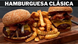 Hamburguesa Clásica a la parrilla  La Capital [upl. by Mayce]