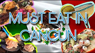 CANCUN EATS  Where amp what to eat in Cancun [upl. by Sane]