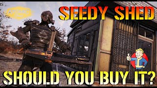 Fallout 76 Wastelanders quotSeedy Shedquot Review  Everything You Need To Know Should You Buy It [upl. by Vikky]