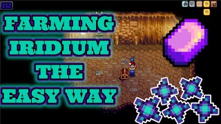 How To Farm Iridium Ore In Stardew Valley  Easy Method [upl. by Merril509]