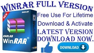 How to Download amp Install WinRAR full version  Crack Free Use For Life Time [upl. by Prestige161]