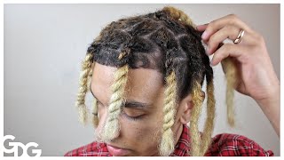 Two Strand Twists With Dreadlocks [upl. by Attenehs]