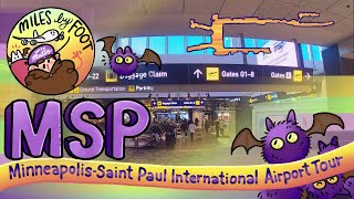 MinneapolisSaint Paul International Airport  MSP  Terminal 1 Airport Tour [upl. by Adamski]