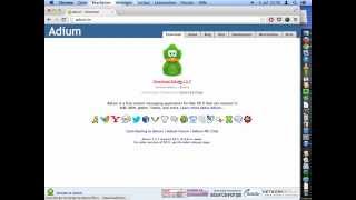 Setup XMPP  Jabber Account with Adium [upl. by Assirolc]