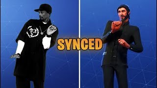 Fortnite Tidy Emote 100 Sync With Snoop Dogg Dance [upl. by Jordanson]