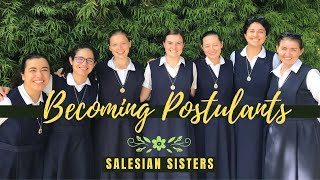 BECOMING POSTULANTS  Salesian Sisters West Vocations [upl. by Areit]