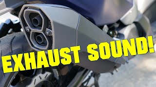 SYM Maxsym TL500 stock exhaust sound  riding sound [upl. by Suelo408]