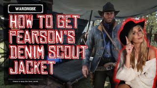 Red Dead Redemption 2  How to Get Pearsons Secret Denim Scout Jacket [upl. by Llertnov133]