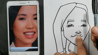 How to draw a Basic Caricature for Beginners [upl. by Jaye]