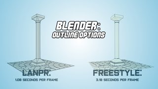 Blender  Outline Options [upl. by Edals13]