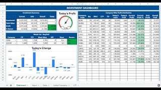 Create Stock Portfolio in ExcelGoogle Sheet Part 3  Pull Live Stock Price [upl. by Ahseryt101]