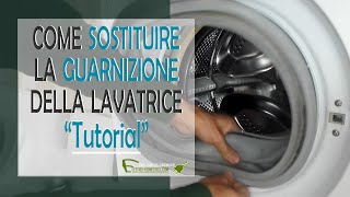 Come eseguire la sostituzione guarnizione oblo della lavatrice [upl. by Anyer299]