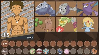 All Brocks Pokemon GEN 1  GEN 8 [upl. by Alleen843]