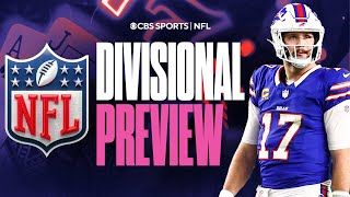 2024 NFL Playoffs DIVISIONAL ROUND PREVIEW  CBS Sports [upl. by Abdel]