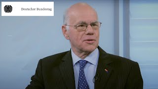 Norbert Lammert Abschied nach 37 Jahren im Bundestag [upl. by Pontus]