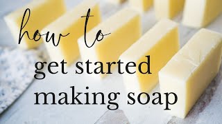 Complete Beginners Guide to Soapmaking [upl. by Ahsienom125]