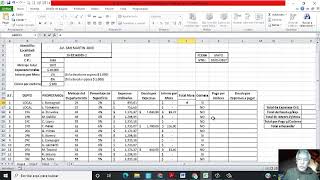 Excel Ej 30 Liquidación de Expensas [upl. by Noimad]