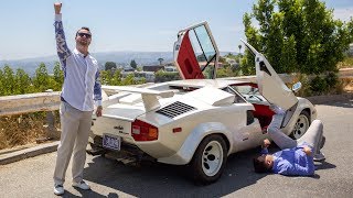 Lamborghini Countach Review  As INSANE To Drive As It Looks [upl. by Fotzsyzrk553]