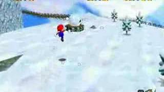 Super Mario 64 Walkthrough Snowmans Lost His Head [upl. by Euqirne867]