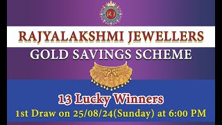 Rajyalakshmi Jewellers Lucky Winners [upl. by Finnigan598]