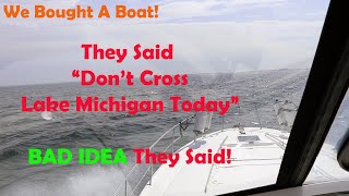 Bought a boat They said dont cross today [upl. by Oinotnanauj969]