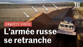 Comment larmée russe fortifie ses positions en Ukraine [upl. by Vivia]