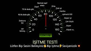 ONLİNE İŞİTME TESTİ 🦻 [upl. by Ttebroc751]