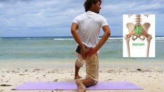 Stretching the piriformis muscle [upl. by Connie]