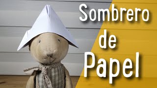 COMO HACER UN SOMBRERO DE PAPEL [upl. by Veradis]