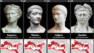 Timeline of the Roman and Byzantine Emperors [upl. by Anemolif953]