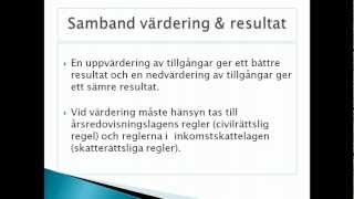 Samband mellan värdering och resultat [upl. by Doownil425]