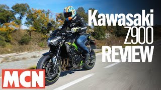 Kawasaki Z900 review  MCN  Motorcyclenewscom [upl. by Garnette879]