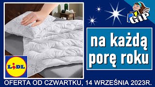 LIDL  Oferta Promocyjna od Czwartku 14092023  Twoja Sypialnia [upl. by Ettinger]