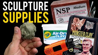 Basic Sculpting Supplies [upl. by Leavelle]