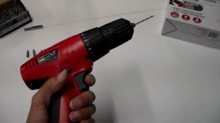 How to use a DrillDriver  Hyper Tough cordless 12volt [upl. by Mcripley]